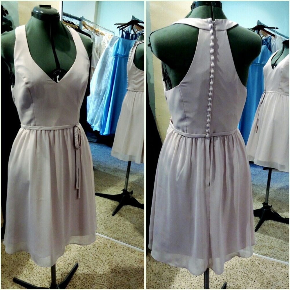NWT Short beige dress